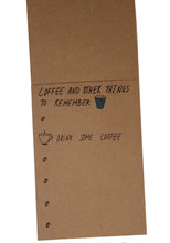 To do list notepad - Tear off notepad - Coffee notepad - Coffee lover gift - I love coffee to do list